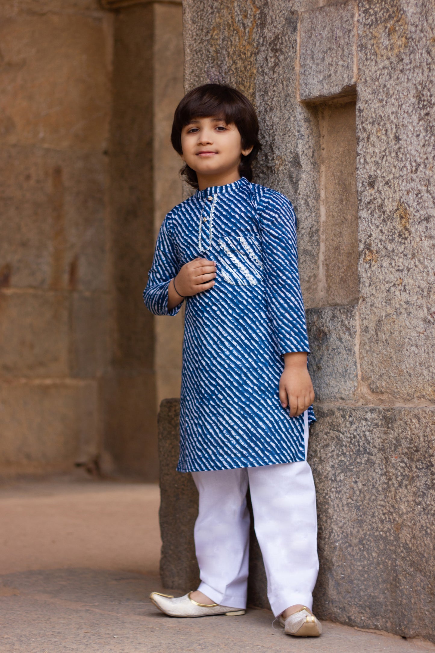 Leher - Boys Leheriya  Kurta Payjama