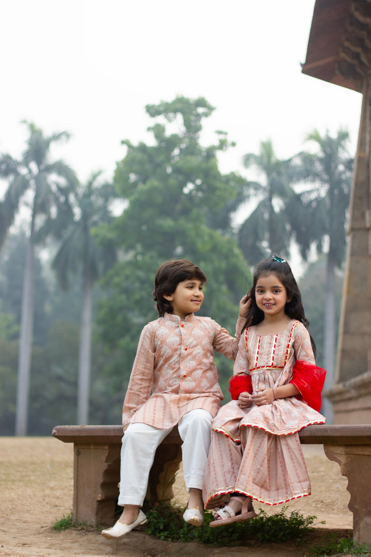 Virsa- Girls sharara kurta set