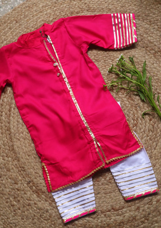 Pāṭalaḥ unisex suit for little kids