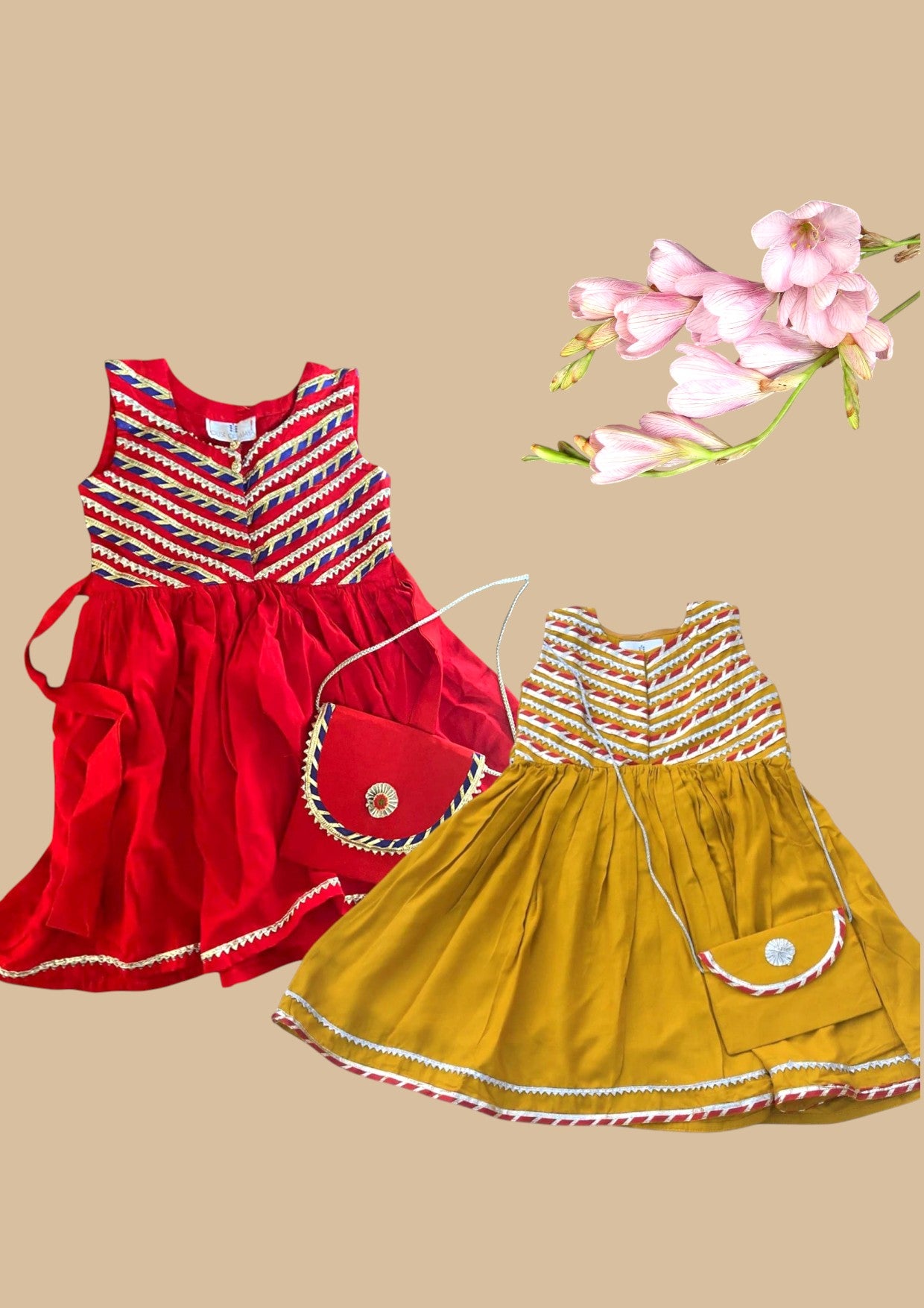 Camilla Dress set for sisters