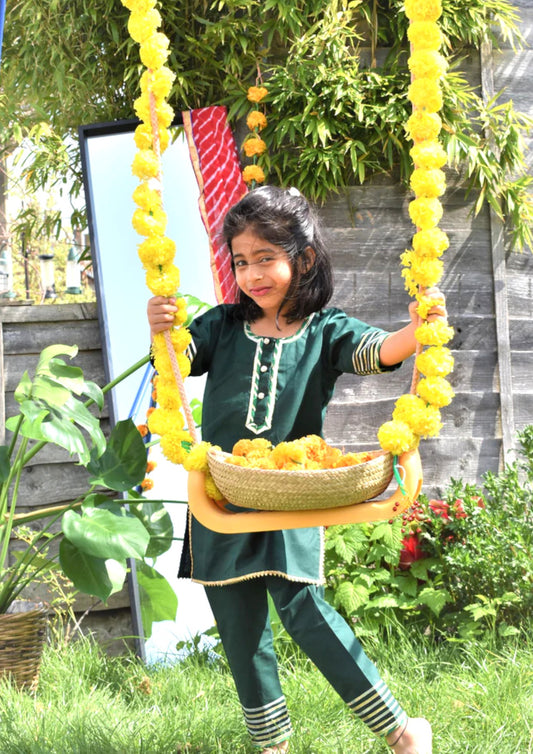 Harita suit for little girls
